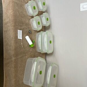 Vacuum Seal Food Storage Container